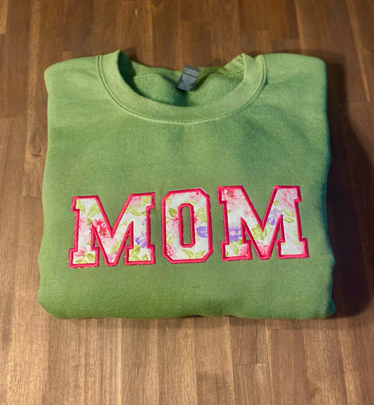 MOM appliqué Sweatshirt